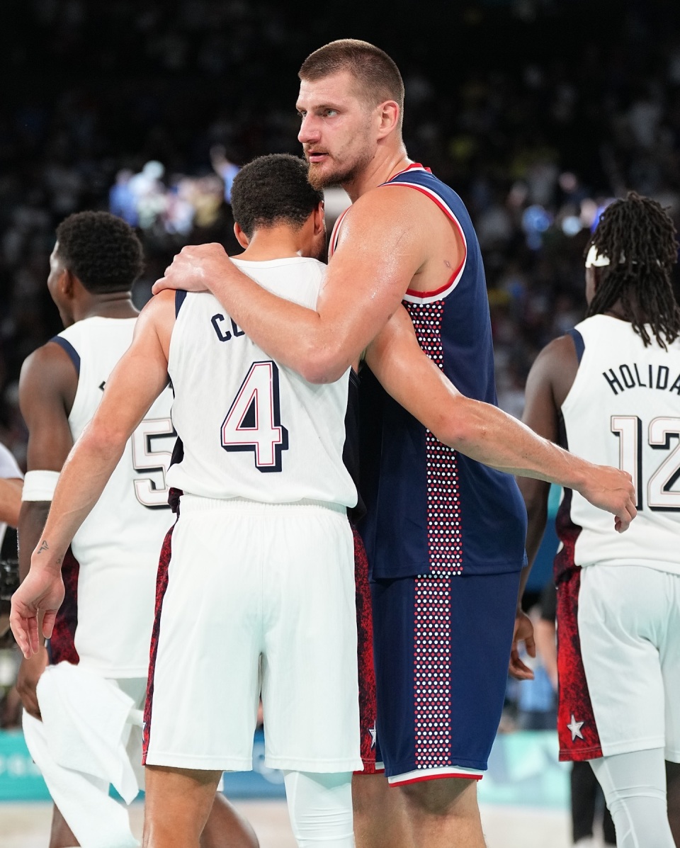 包含美国男篮力克魔术，瓦兰丘纳斯一己之力扛起全队的词条